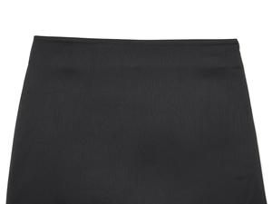 Shorts-<span class=keywords><strong>jupe</strong></span> décontractés noirs à fermeture éclair et dentelle pour femme – Idéal pour l'été - Product Image 3