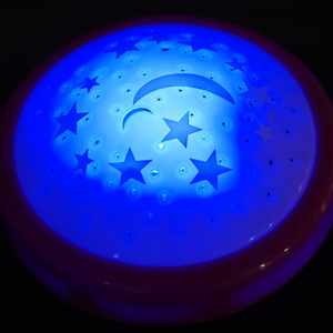 Luce Notturna Certificata CE con Proiettore <span class=keywords><strong>Luna</strong></span> e Stelle, LED a 7 Colori, Dimensione Media per Bambini - Product Image 5