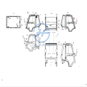 מלגזה מנעול דלת נעילה-lh 101530-00156עבור bcat d20nxs d30nxs d35nxs d35nxs d35nxs d35nxs d35nxs d35nxs d35nxs - Product Image 6