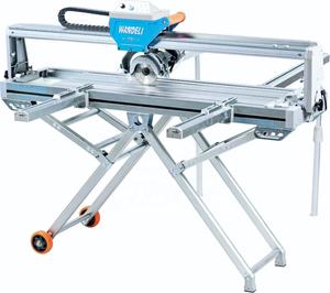 Machine de découpe électrique de bureau 110/220V 1200mm Wandeli QX-ZD-1200, machine de découpe automatique de carreaux à jet d'eau, profondeur de coupe 30mm - Product Image 1