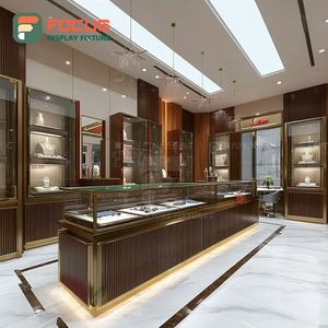 Vitrina de Joyería Personalizada de Alta Visibilidad, Fabricante de Vitrinas Comerciales con Marco de Metal y Vidrio - Product Image 2