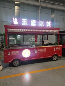 Camion de restauration alimentée par batterie, cuisine mobile moderne pour usage commercial - Product Image 5