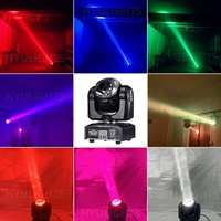 Luz Móvil de Cabeza con Haz LED RGBW 4 en 1 de 60W, Luces DMX512 para Discotecas, DJ, Fiestas, Conciertos, Equipos de Iluminación