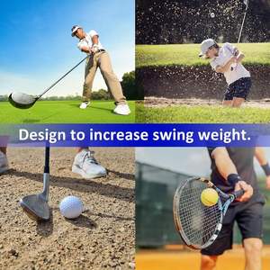 Ruban de plomb de golf pour divers équipements de sport pour clubs de golf têtes de pickleball raquettes de tennis moulinets de pêche - Product Image 6