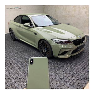 Film Auto <span class=keywords><strong>Super</strong></span> Brillant Vert Kaki 5ft * 55ft PET Couleur Changeante Voiture Vinyle Wraps - Product Image 1