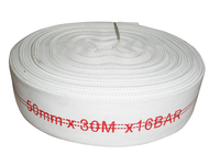 Tuyau d'irrigation agricole en PVC avec gaine en polyester, tuyau d'incendie pour hydrant, 2 pouces, 20 m, 8 bars