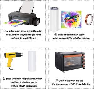 Paquete de 25 Vasos Sublimables, Vaso Recto Delgado de 20 OZ con Pajita, Taza Aislada de Doble Capa de Acero Inoxidable - Product Image 5