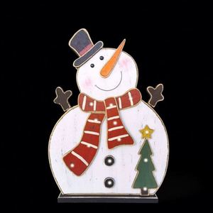 Décoration de Noël Bonhomme de Neige 2025 – Meilleure Vente Décoration de Noël en Bois - Product Image 1
