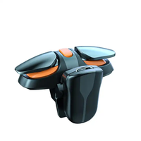 Manette de Jeu Mobile Haute Qualité G21 JS68 X8 GT01 à Commande Mécanique 6 Doigts, Gâchettes Joystick pour PUBG