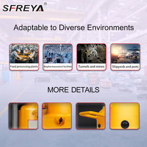 Sfreya 5-50Tons S3812แบบก้ามปูแบบพกพาเครื่องมือยกแม่แรงยกไฮดรอลิกแบบยืดหดได้