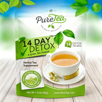 Thé détoxifiant pour maigrir, sachet de thé minceur