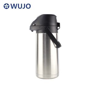Thermos WUJO in Acciaio Inox con Pompa ad Aria, Dispenser per Acqua Calda e Caffè, Thermos Sottovuoto in Acciaio Inossidabile - Product Image 4