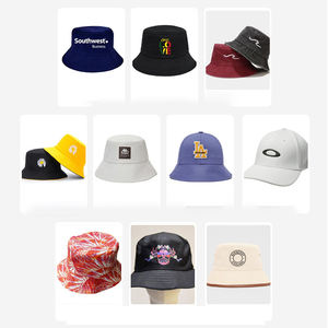 Impression personnalisée broderie chapeau plage pêcheur pêche couleur unie <span class=keywords><strong>Bob</strong></span> bassin adulte casquette seau chapeau - Product Image 4