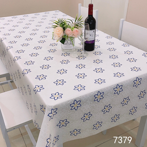 Hot bán tùy chỉnh nhà được thiết kế bàn ăn Bìa in PEVA Khăn trải bàn bằng nhựa - Product Image 5