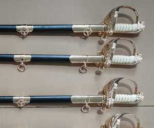Noeud d'épée OEM pour uniformes d'officiers Accoutrements et accessoires d'uniformes Vente en gros Officiers britanniques <span class=keywords><strong>Shipman</strong></span> Noeud d'épée Fil d'or - Product Image 5