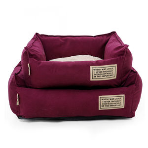OEM Winter Neues Katzennest Quadratisches Nest Haustierzubehör Lagerverkauf Haustierbett Haustiersofa Stoff Luxus-Haustierbett Modernes Hundebett - Product Image 6