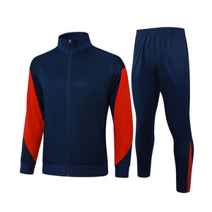 Maillot de sport personnalisé pour homme, ajusté, respirant, à séchage rapide, anti-transpiration, antibactérien, pour l'entraînement en plein air en hiver, pour équipe de football - Product Image 1