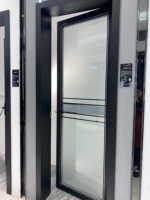 Máquina de puertas y ventanas de aluminio impermeable de diseño moderno para hoteles y baños Arcos de superficie terminada Ventanas y puertas de metal