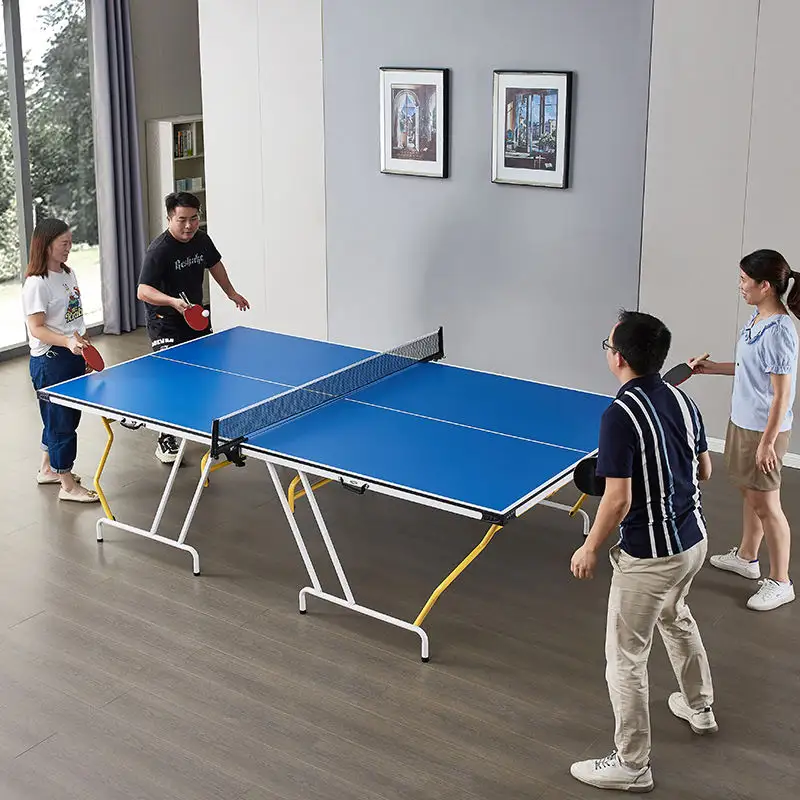 Großhandel 274 cm 4 Stück Klapptisch Ping-Pong-Tisch Outdoor und Indoor-Verwendung 9 Fuß Tischtennistisch