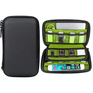 Portable Travel Protective EVA Electronics Case Hard Shell Power Bank EVA Carry Hard Case
