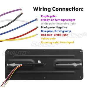 2 Piezas de Luces Traseras LED de 12V y 110 LED para Automóvil, Camión, Remolque, Furgoneta, Barco, RV, Caravana, Autobús, Camión, UTV - Product Image 5