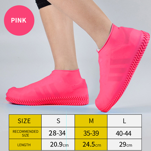 Protections en <span class=keywords><strong>plastique</strong></span> silicone personnalisées pour chaussures de course, couvre-chaussures imperméables d'extérieur pour bottes de pluie - Product Image 4