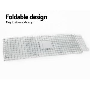 Grand piège à animaux vivants, <span class=keywords><strong>cage</strong></span> en fil métallique, pour opossum, <span class=keywords><strong>rat</strong></span>, chien errant, renard, chat - Product Image 4