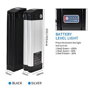 실버 물고기 전자 자전거 48V 20ah 30ah 전기 자전거 배터리 18650/21700 리튬 이온 팩 500W 1000W 1500W 모터 - Product Image 2