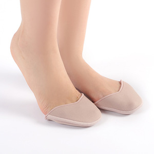 QR001 New Coming Cotton inside Dance Toe Protector Silicon Toe Pad Soft Gel Pointe <span class=keywords><strong>Ballet</strong></span> Toe Pad - Product Image 2