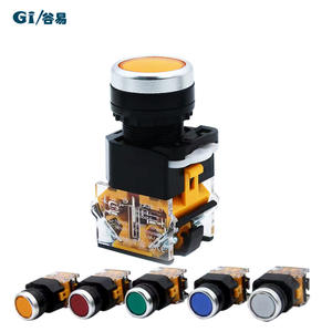 Interruptor de Botón Pulsador de Tipo Abierto de 22 mm Jiangyin Changjiang, Auto-Reiniciable, Auto-Bloqueante, Botón Plano, Botón de Funcionamiento Continuo LA38-22D-11, Fabricado en 20A - Product Image 5