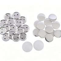 Set Lengkap Badge Pin Belakang Berbahan Tinplate Model Dutch, Bahan Baku DIY untuk Pembuatan Badge dengan Mesin Badge