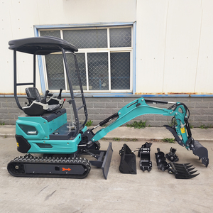 Livraison gratuite, directement de l'usine, mini-excavatrice de haute qualité de 2 tonnes, certifiée CE, micro-excavatrice sur chenilles de 1 tonne, 1,5 tonne - Product Image 1