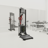 Appareil de musculation multifonctionnel pour les bras, à charges réglables, pour curls biceps et extensions triceps