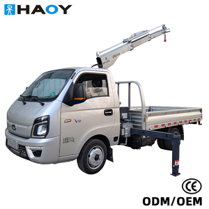 מנוף משאית קל משקל HAOY HY1.8Z4, מנוף הידראולי מתקפל למשימות הרמה קטנות - Product Image 1