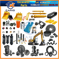 Accessoires pour excavatrices : Brise-roche hydraulique, Grappin à bois, Pulvérisateur, Attache rapide, Plaque vibrante, Compacteur, Godet de criblage
