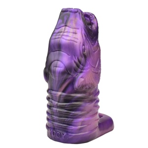 YOCY Fantasy Penis Cover Silicone Penis Enlargement Hollow Delayed Ejaculation Sleeve Sex Toy for Man - Product Image 3
