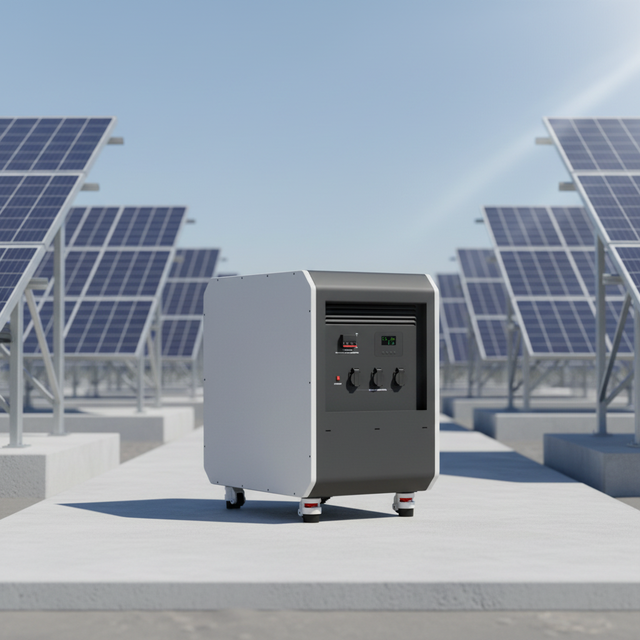 Swalle 2500W-12kW Portable Power Station Solar MPPT Controller Pure Sine Wave UPS Home Outdoor Emergency Use