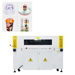 Équipement de tunnel de rétraction thermique électrique pour l'emballage de boissons, d'aliments et de produits chimiques, et les fonctions de remplissage et de scellage de sacs en plastique - Product Image 3