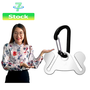 Distributeur de sacs à déjections canines portable 7D garanti en ABS, non pliable, avec crochet – Accessoire de transport et de voyage pour animaux de compagnie - Product Image 1