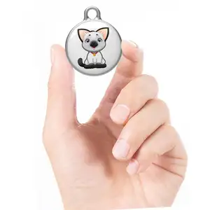 Joyway-rastreador inteligente para mascotas, dispositivo con forma redonda, posición precisa, inalámbrico, antipérdida, 1 unidad