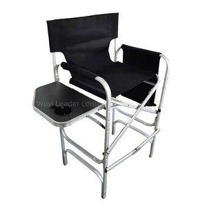 Silla de director plegable portátil de alta calidad personalizada líder con bolsa de mesa lateral adecuada para césped, jardín, Camping, patio - Product Image 3