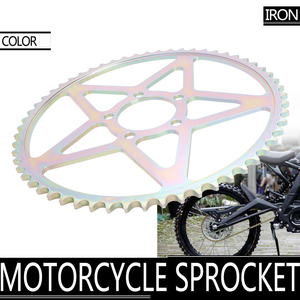 JFG Dirt E Phụ Tùng Xe Đạp Bánh Xích Sau Xe Máy Bằng Sắt 48T 58T Cho Surron Light Bee X S - Product Image 2
