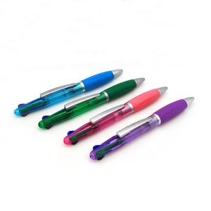 Bolígrafo <span class=keywords><strong>4</strong></span> en 1 de <span class=keywords><strong>4</strong></span> colores, bolígrafo multicolor con logotipo promocional, bolígrafo 4C con clip metálico - Product Image 2