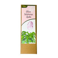 Ampoule de Globes d'arrosage automatique en verre en forme de tulipe rose pour plantes d'intérieur