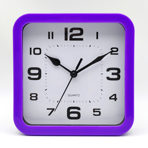 Reloj <span class=keywords><strong>Despertador</strong></span> Cuadrado de <span class=keywords><strong>6</strong></span> Pulgadas, Estable, Colorido, Fácil de Leer, Precio Razonable, Artículo Promocional para Regalo, para Habitación, Oficina, Hotel, Gran Venta - Product Image 2