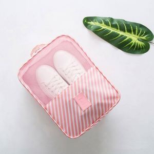 Sac de rangement pour chaussures personnalisé à double couche, durable, avec fermeture éclair, anti-poussière, imperméable, pour les voyages - Product Image 5