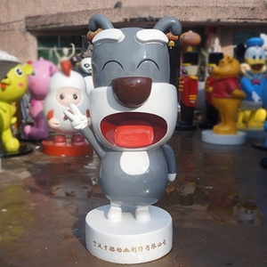 Escultura personalizada para decoración comercial, estatua de Elmo Koi Fish <span class=keywords><strong>Disney</strong></span> - Product Image 3
