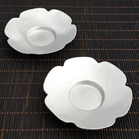 Sous-verre en étain pur pour tasse à thé, isolant thermique et antidérapant, support de tasse pour plateau à thé, accessoires pour service à thé Kung Fu et cérémonie du thé