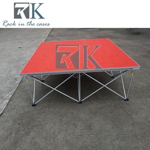 Scène de concert portable 4x4 pieds, plateforme modulaire, scène intelligente à vendre - Product Image 4