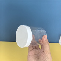 Pots en plastique vides de 6oz 8oz 10oz couvercles de conteneurs de beurre corporel de 250ml couvercles pour crème de gommage des lèvres boîtes de stockage d'artisanat de Slime pour cosmétique